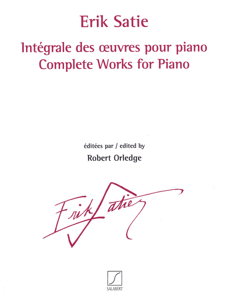 Complete Works for Piano Volumes 1-3