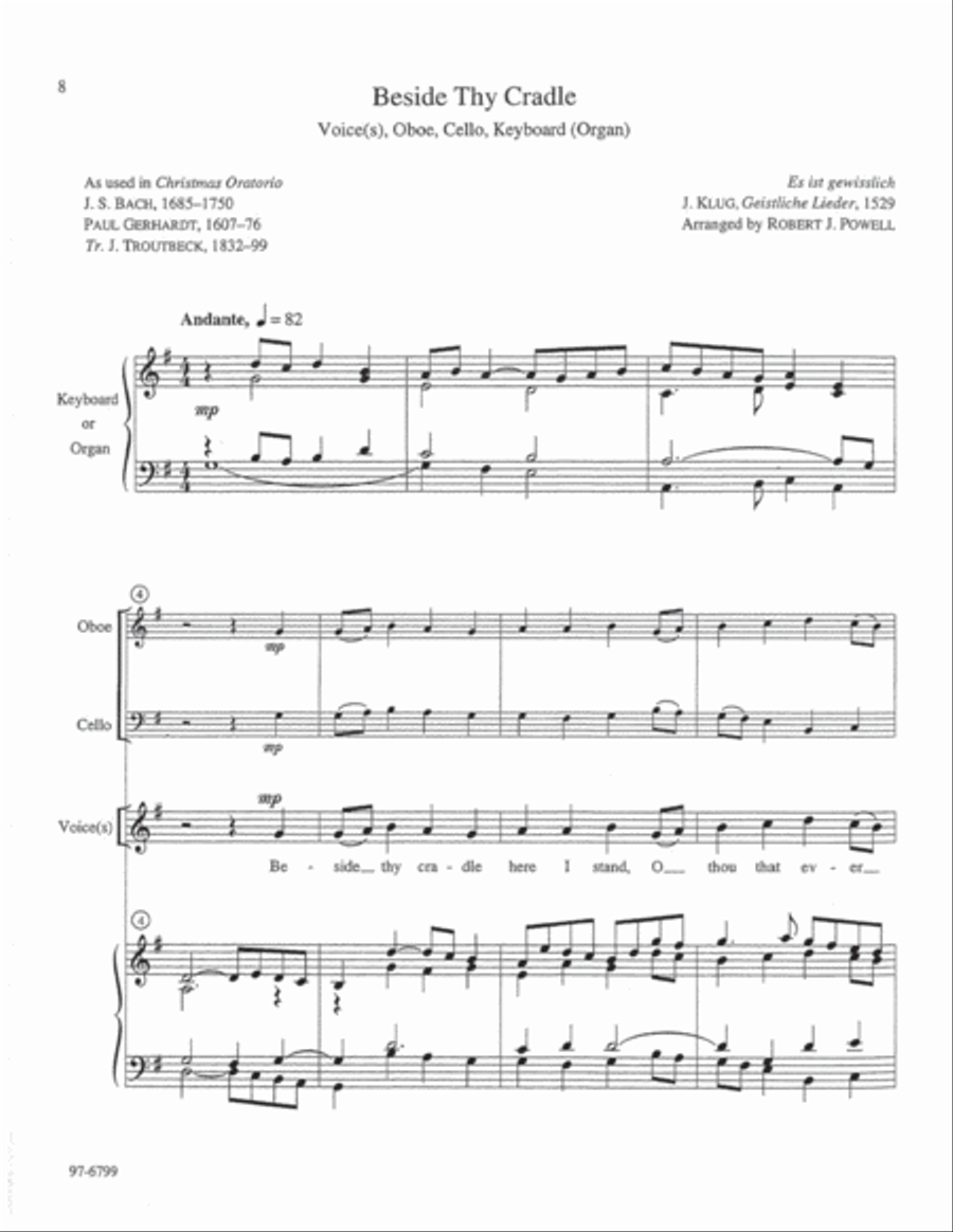 Cradle Carols, Set 1 Cradle Carols, Set 1 Voice scores gallery preview page 3