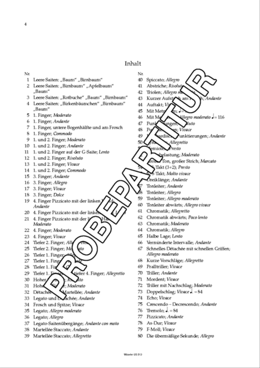 106 etudes for the viola lessons Viola Solo scores gallery preview page 5
