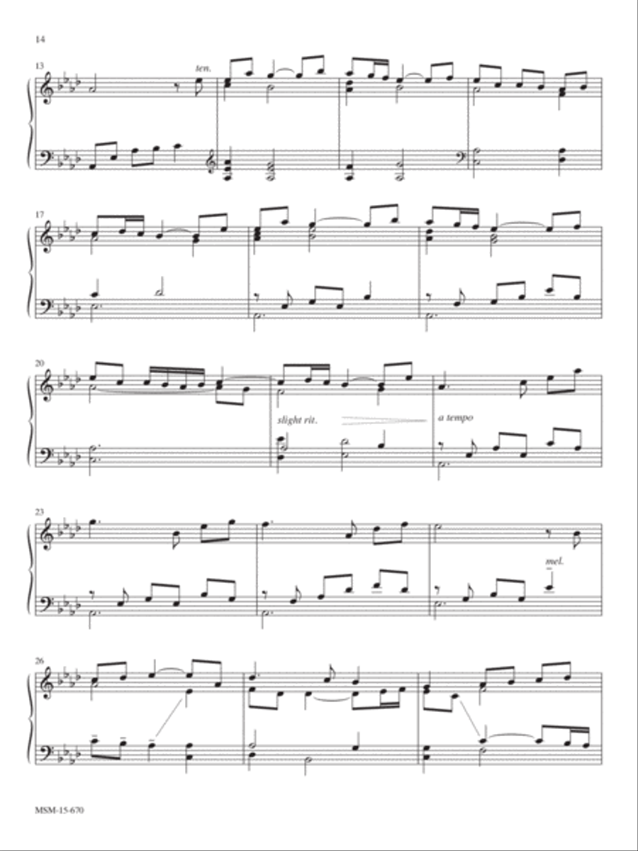 He Leadeth Me He Leadeth Me Piano Solo scores gallery preview page 2