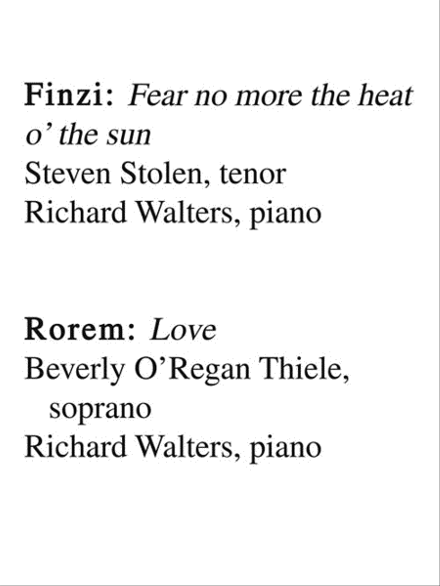 15 Recital Songs in English Low Voice scores gallery preview page 5