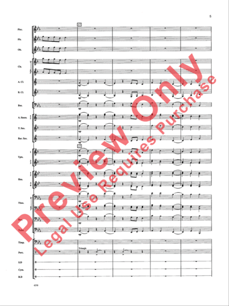 Ballymore Down Concert Band scores gallery preview page 6