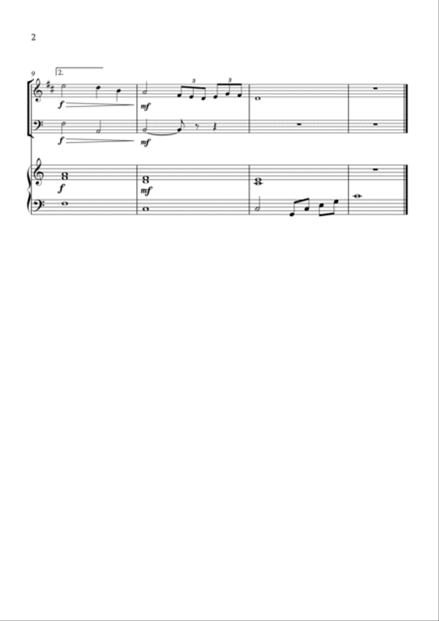 Album Leaf B158 B-Flat Clarinet scores gallery preview page 2