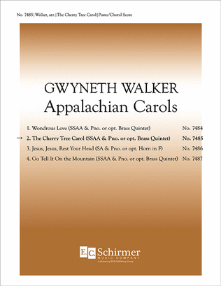 Book cover for Appalachian Carols: 2. The Cherry Tree Carol