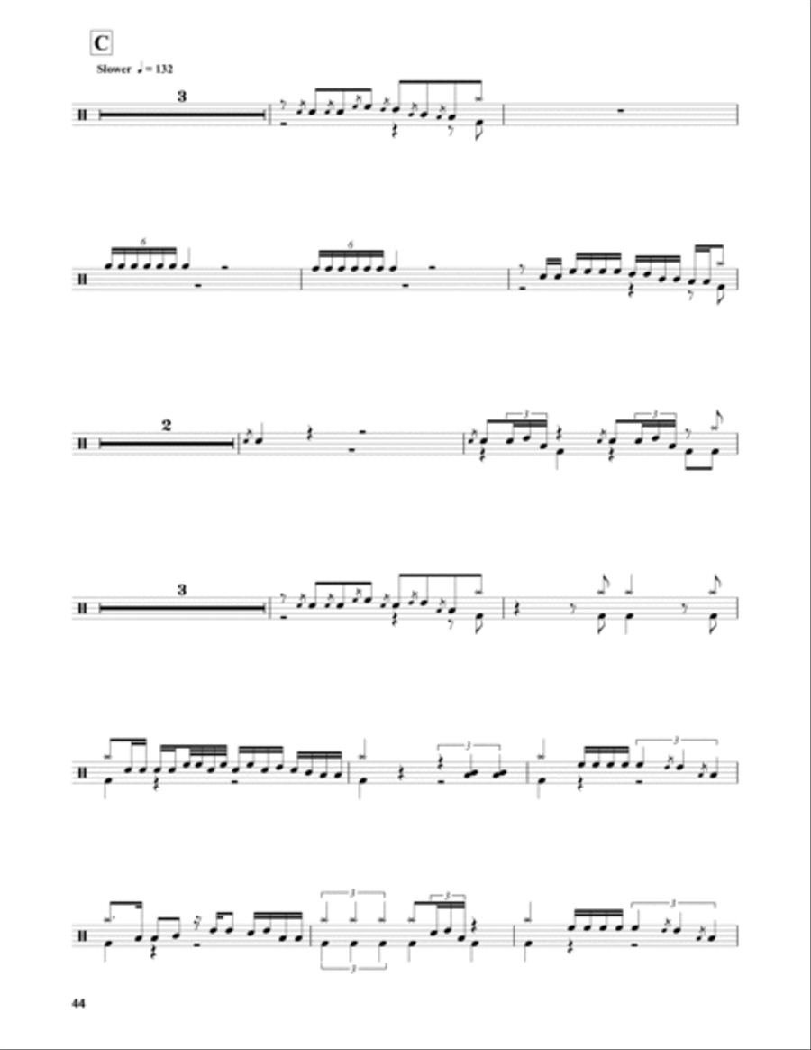 2112-I Overture Percussion scores gallery preview page 3