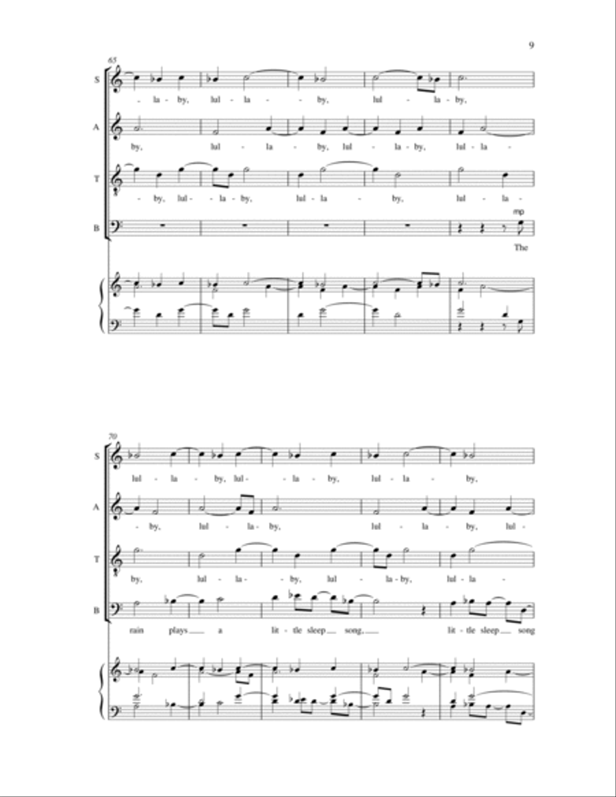 Spring Revels 4-Part scores gallery preview page 12