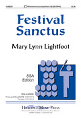 Book cover for Festival Sanctus