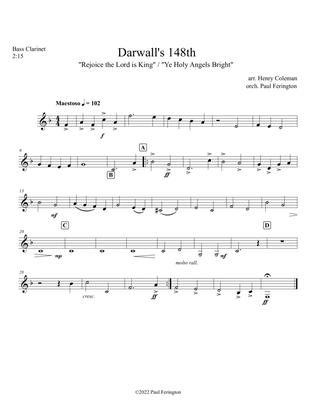 "Rejoice the Lord is King" [Darwall] for Orchestra (in Eb)