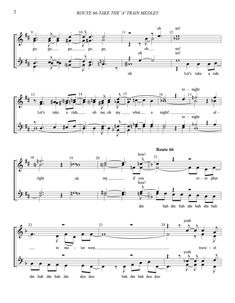Medley: Route 66 with Take The 