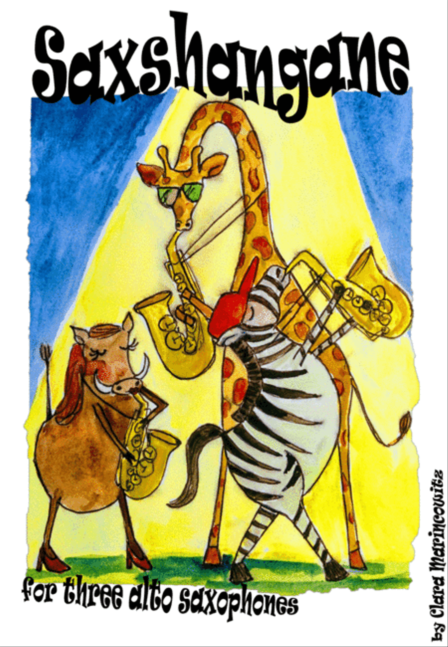 Saxshangane Woodwind Trio scores gallery preview page 1