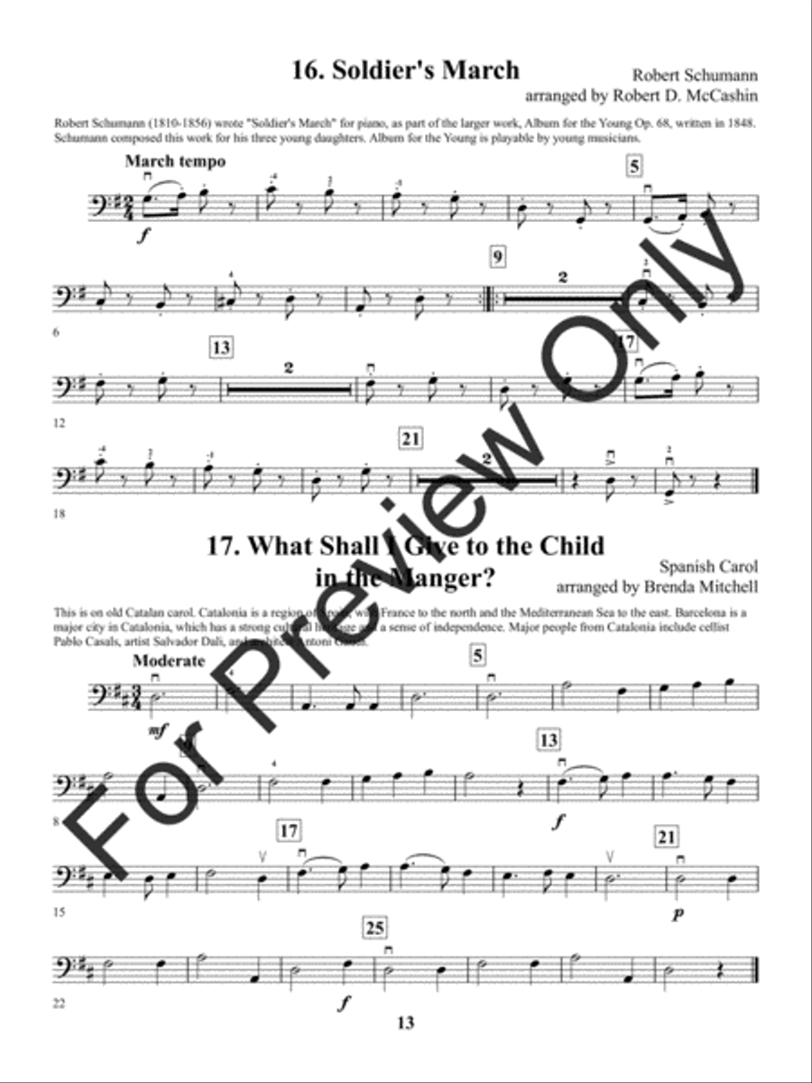 String Premiere - Bass String Orchestra scores gallery preview page 19