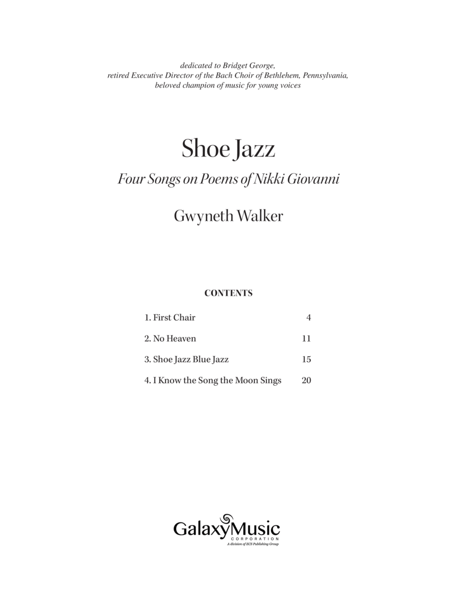 Shoe Jazz (Brass Quintet Full Score)