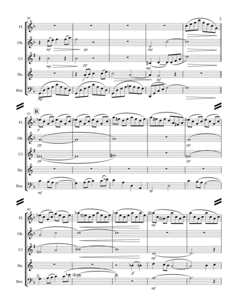 Debussy – “Reverie” (for Woodwind Quintet) image number null