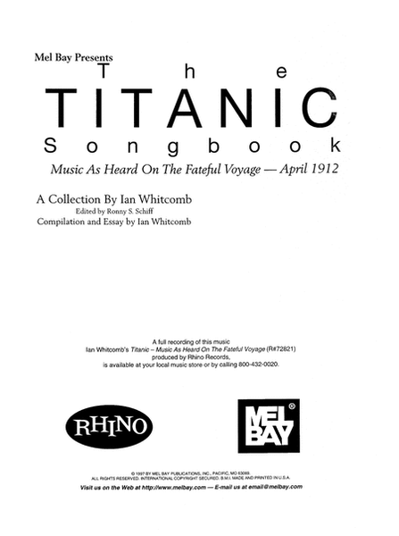 Titanic Songbook