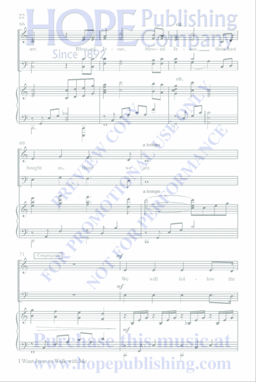 Who Is Jesus? 4-Part scores gallery preview page 46