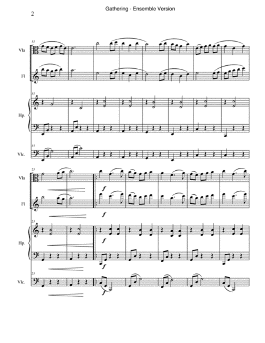 Suite of the Homeward Path Suite of the Homeward Path Large Ensemble scores gallery preview page 5