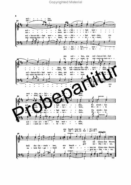 2 Sacred Choruses [Op. 115]