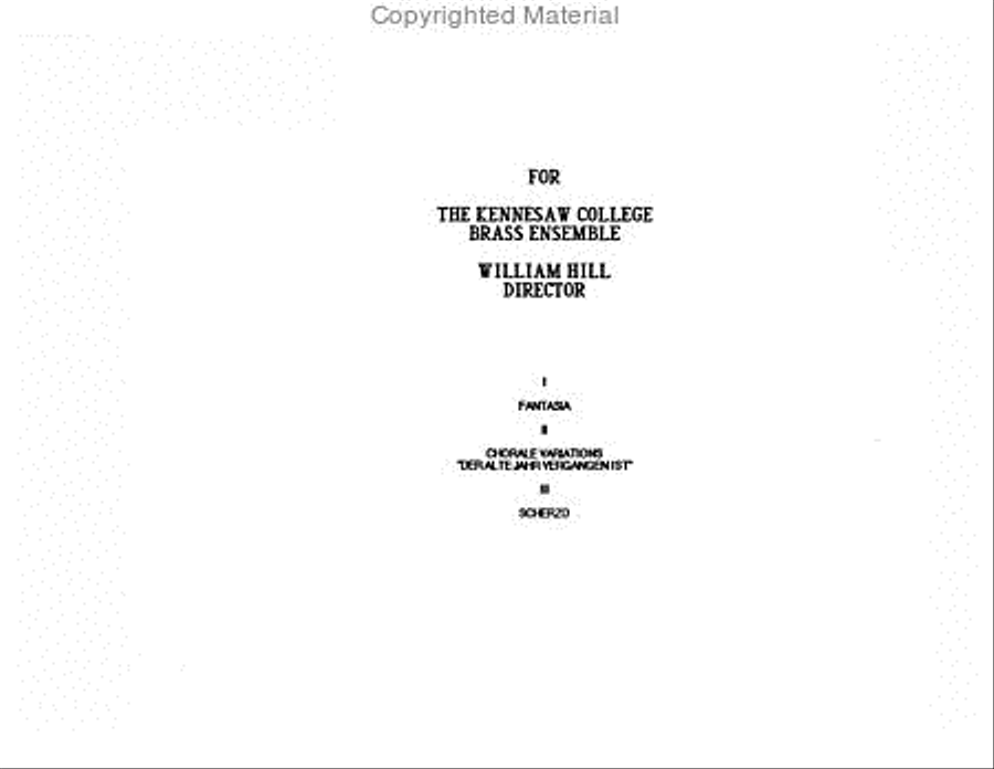 Concerto Concerto Brass Ensemble scores gallery preview page 3