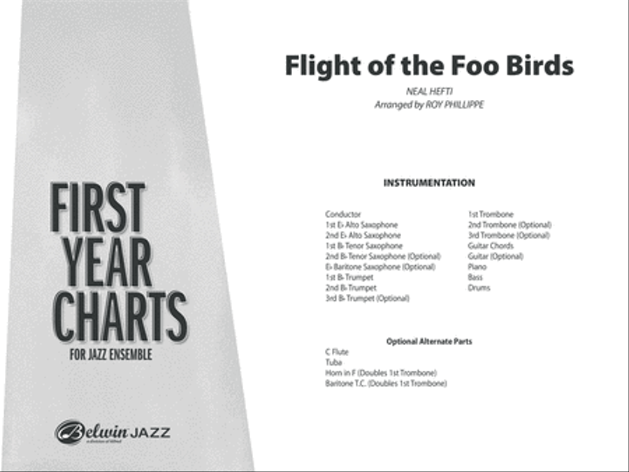 Flight of the Foo Birds Jazz Ensemble scores gallery preview page 2