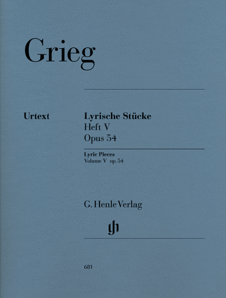 Grieg, Edvard: Lyric pieces op. 54, volume V