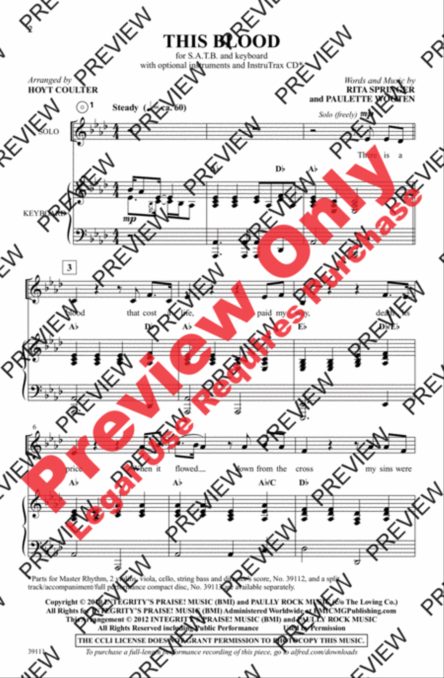 This Blood 4-Part scores gallery preview page 2