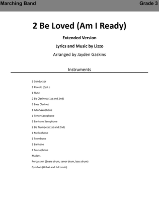 Book cover for 2 Be Loved (Am I Ready) - Extended Version - Full Score and Parts