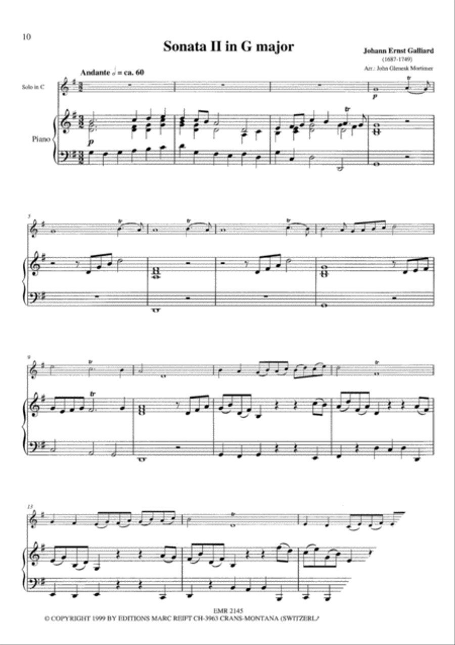 6 Sonatas 6 Sonatas Euphonium scores gallery preview page 4