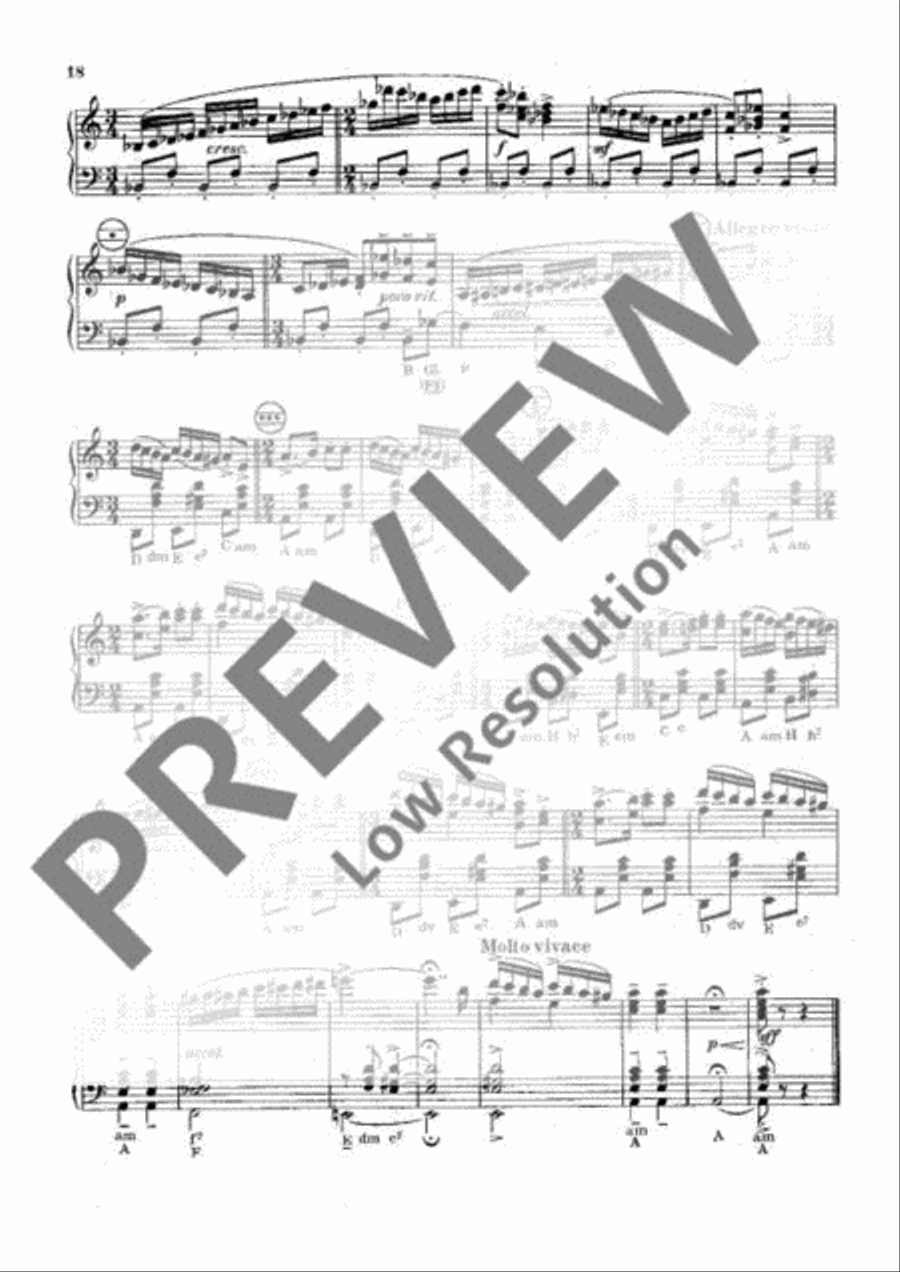 Musik für Akkordeon Musik für Akkordeon Accordion scores gallery preview page 19