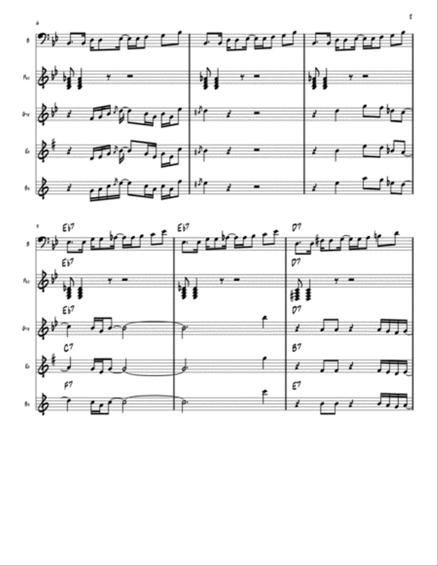 The Chicken Small Ensemble scores gallery preview page 2