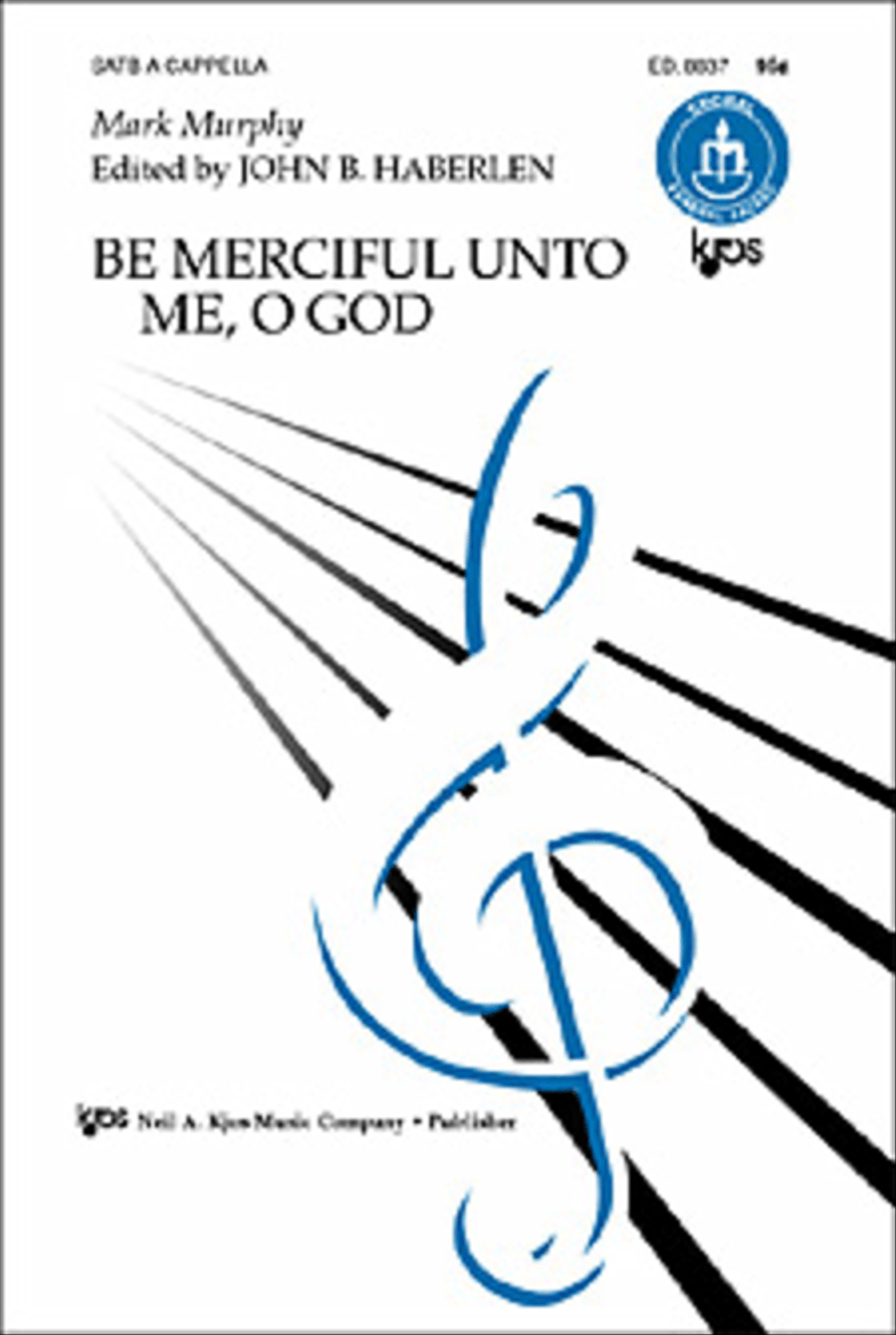 Be Merciful Unto Me, Oh God 4-Part scores gallery preview page 1