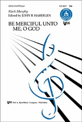 Book cover for Be Merciful Unto Me, Oh God