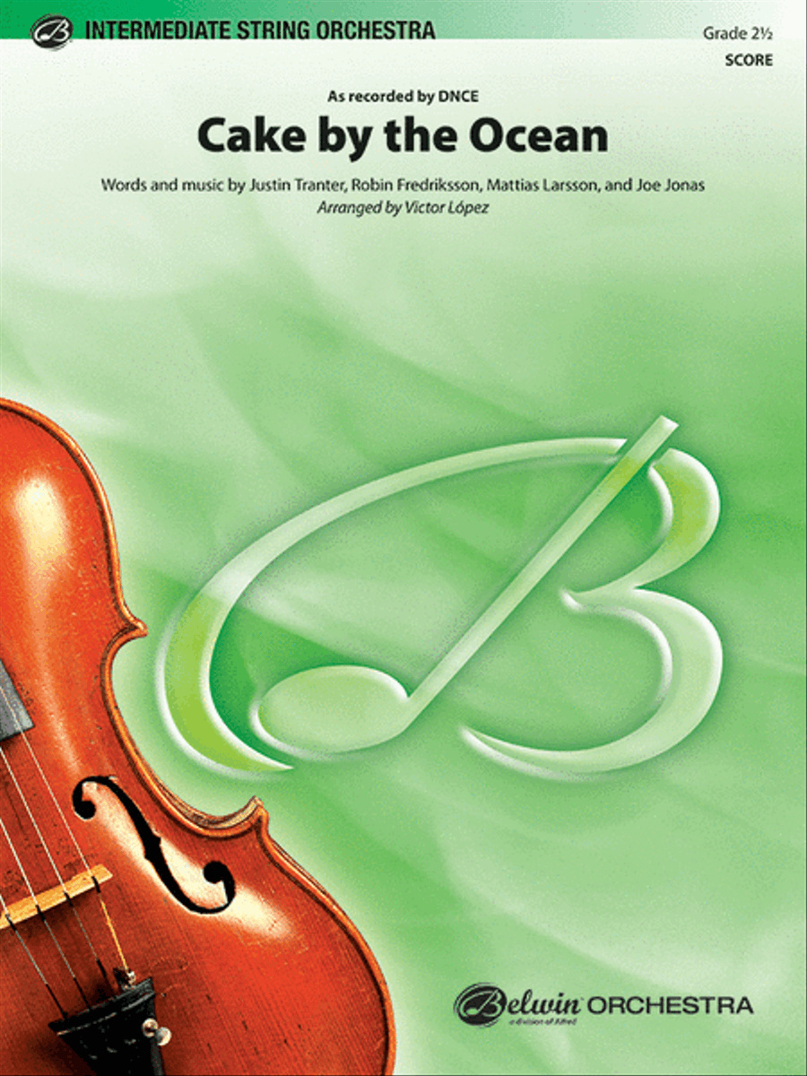 Cake by the Ocean String Orchestra scores gallery preview page 1