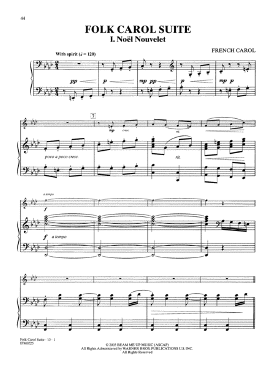 Christmas Instrumental Solos - Piano Accompaniment (Book only) Piano Accompaniment scores gallery preview page 4