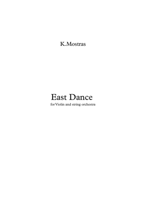 K.Mostras "East Dance" for violin and string orchestra