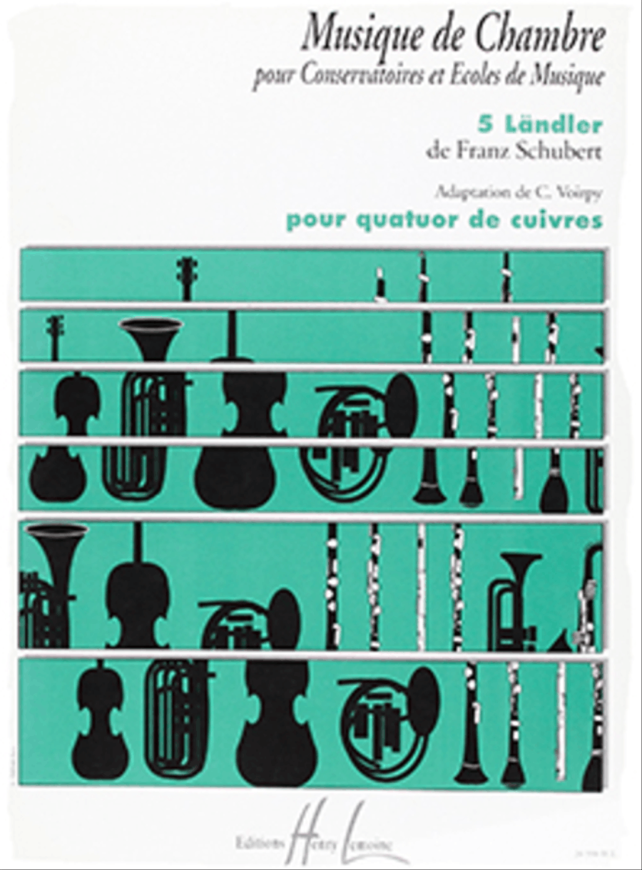 Landler (5) Landler (5) Brass Quartet scores gallery preview page 1