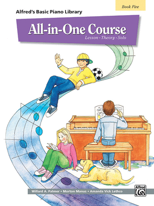 Book cover for Alfred's Basic All-in-One Course, Book 5