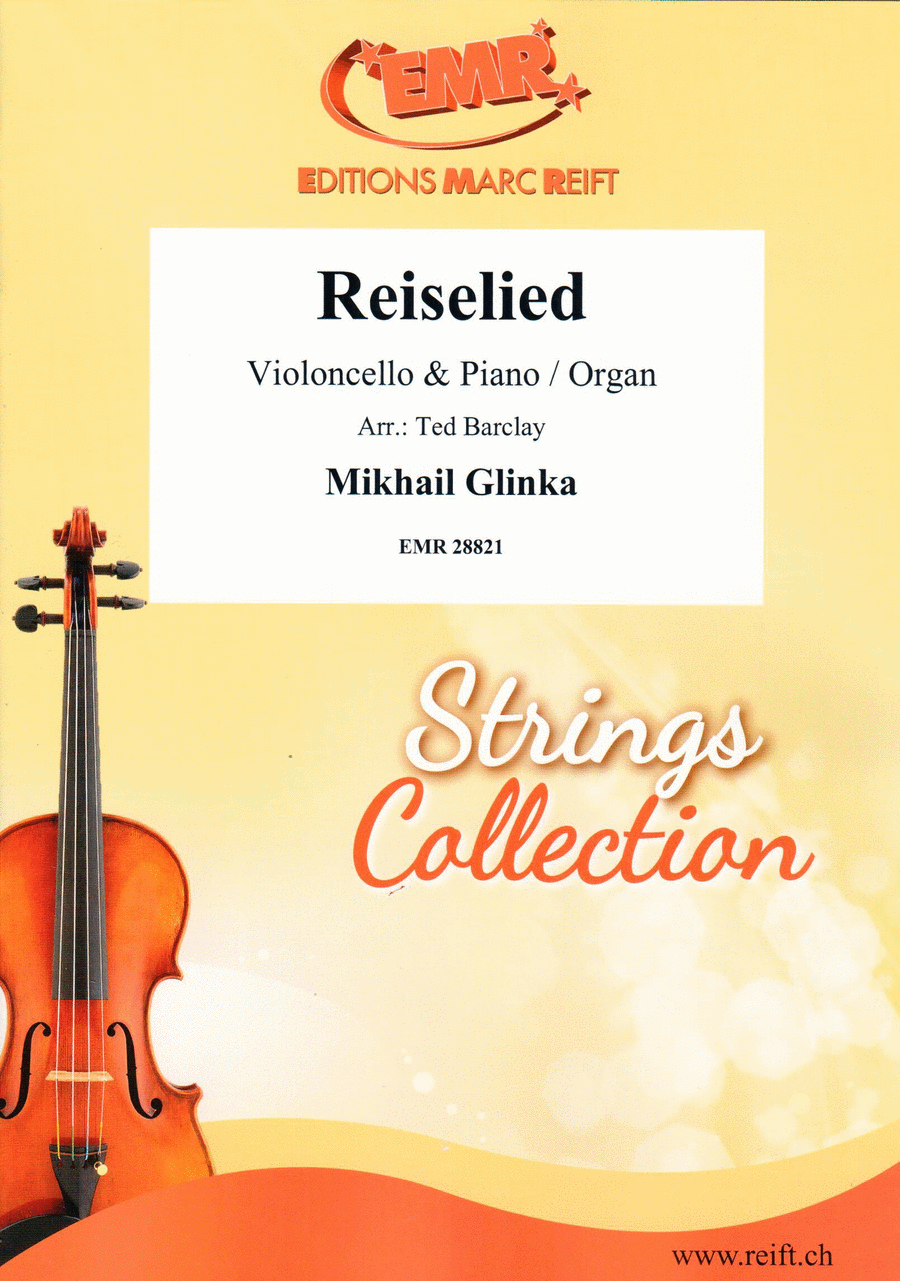 Reiselied Organ scores gallery preview page 1