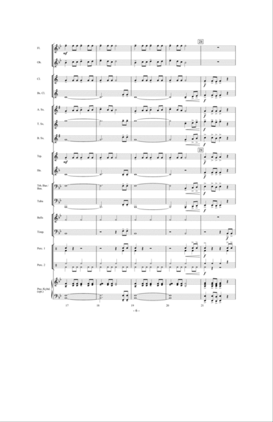 Declarata Concert Band scores gallery preview page 5