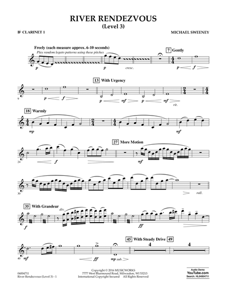 River Rendezvous - Bb Clarinet 1 (Level 3)