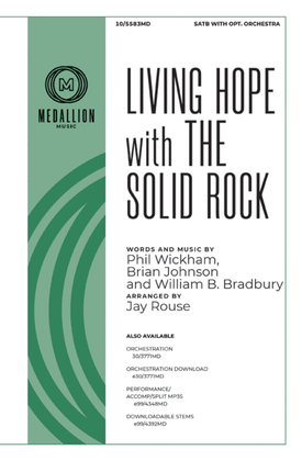 Book cover for Living Hope with The Solid Rock