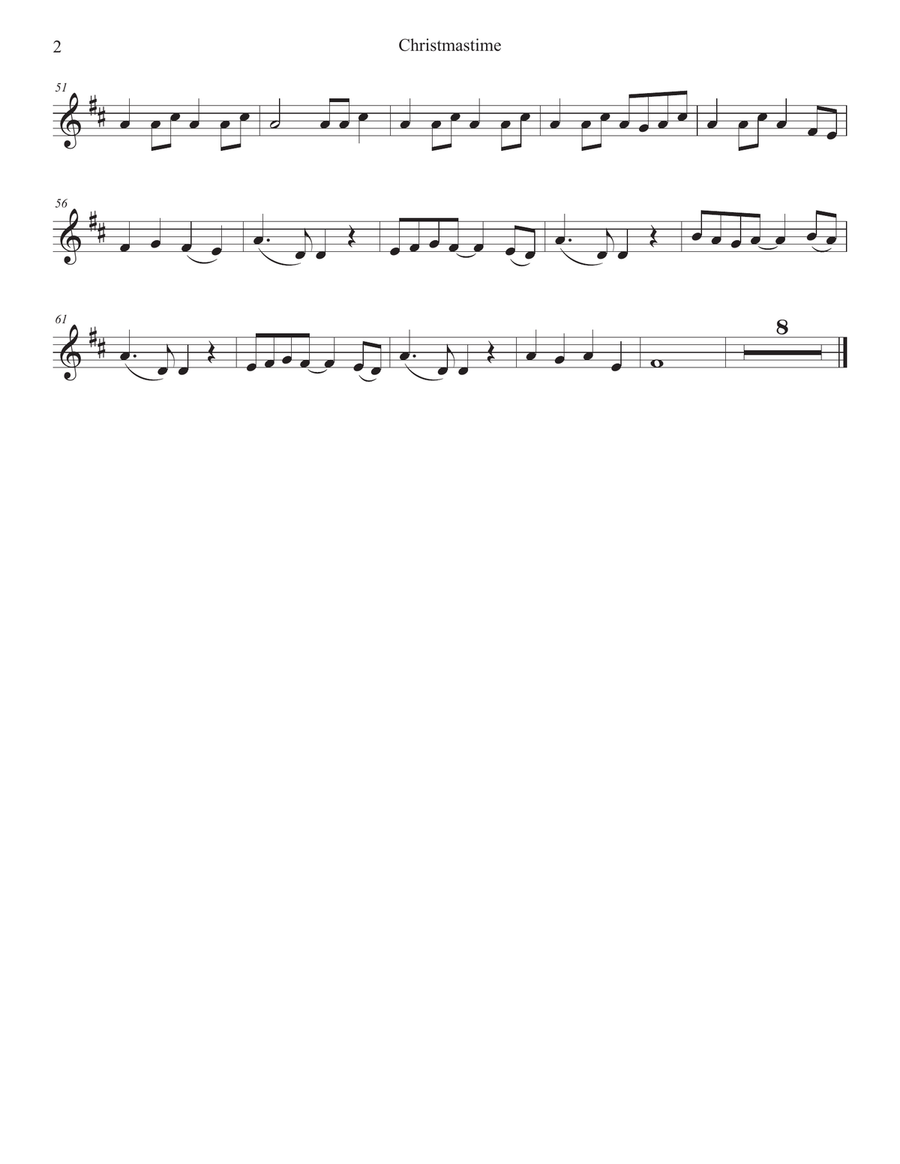 Christmastime Brass Duet scores gallery preview page 6