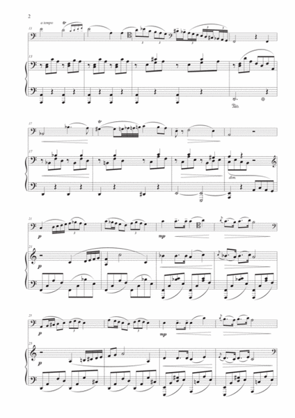 Nocturne No. 20 for Cello and Piano image number null