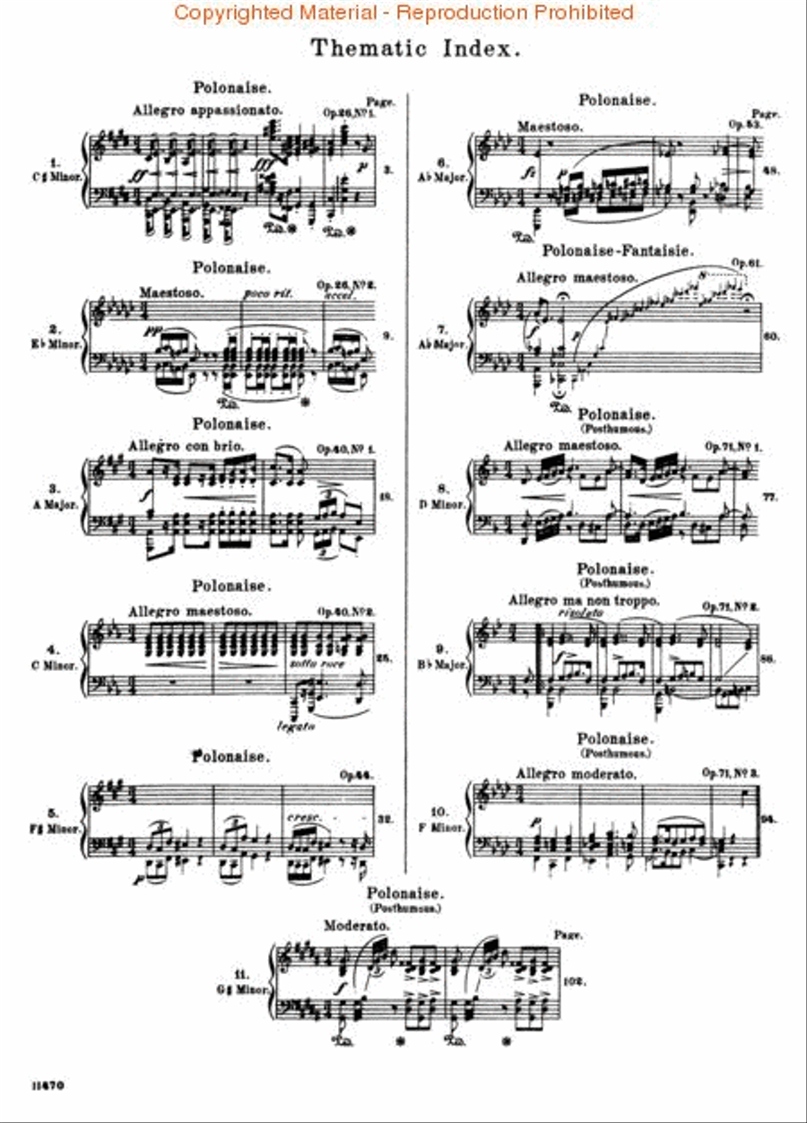 Polonaises Polonaises Piano Solo scores gallery preview page 2