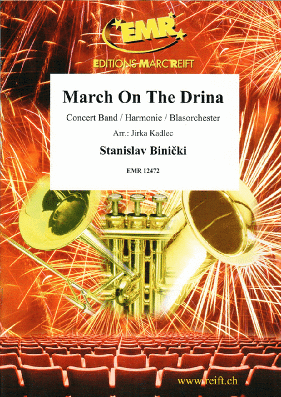 March On The Drina Concert Band scores gallery preview page 1
