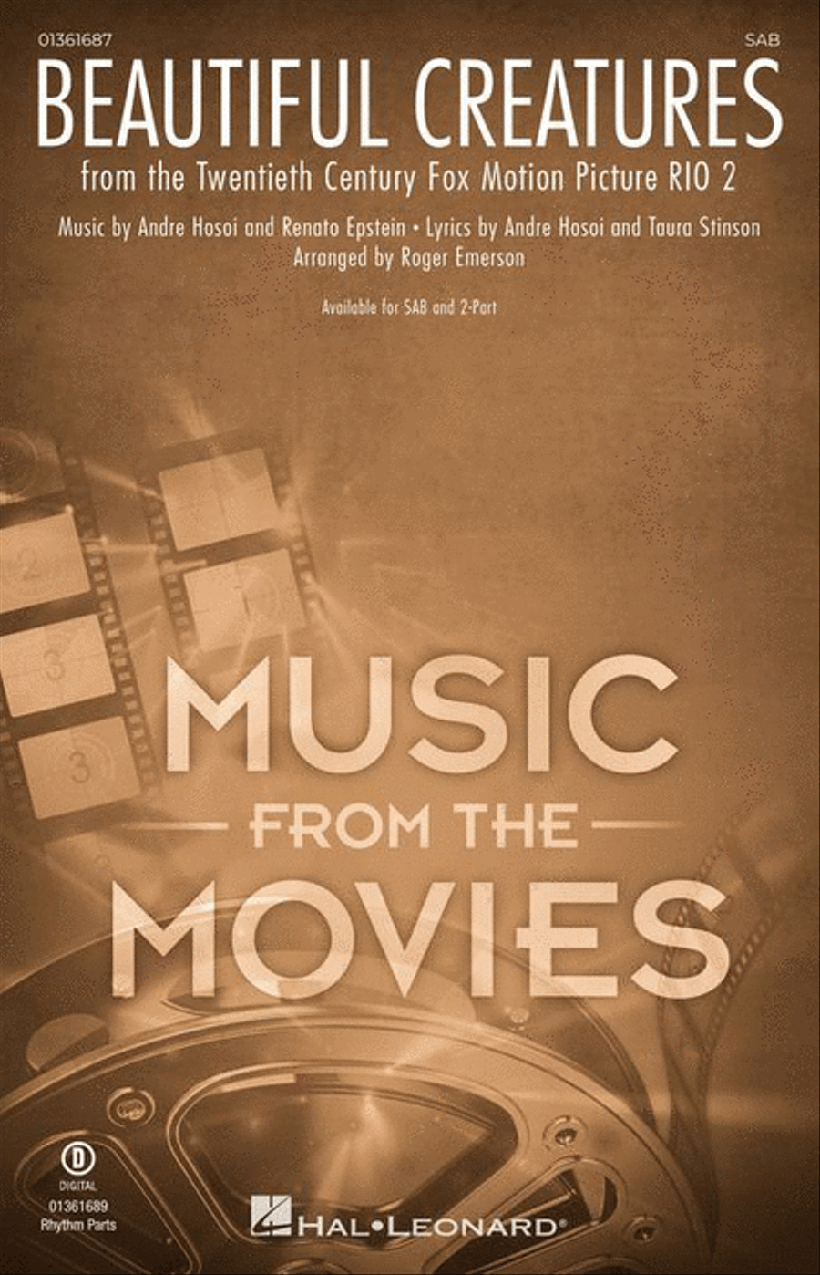Beautiful Creatures Beautiful Creatures 3-Part scores gallery preview page 2