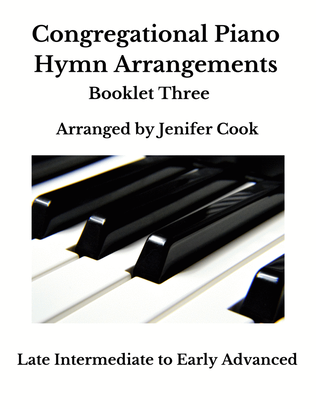 Book cover for Congregational Piano Hymn Arrangements Booklet Three