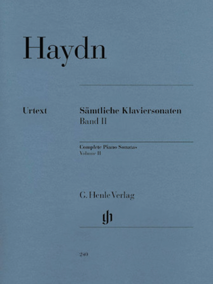 Franz Joseph Haydn: Complete Piano Sonatas, Volume II