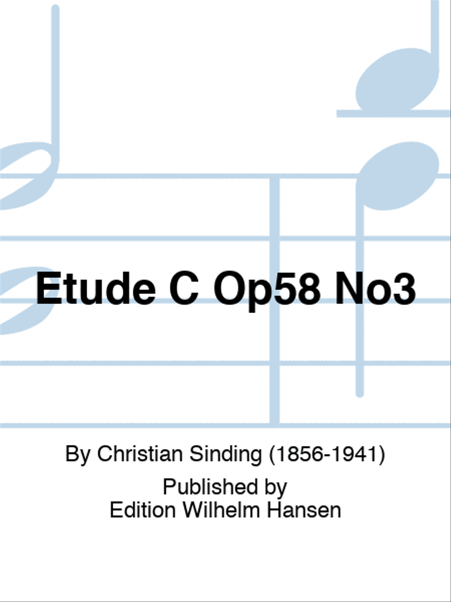 Etude C Op58 No3 Piano Method scores gallery preview page 1