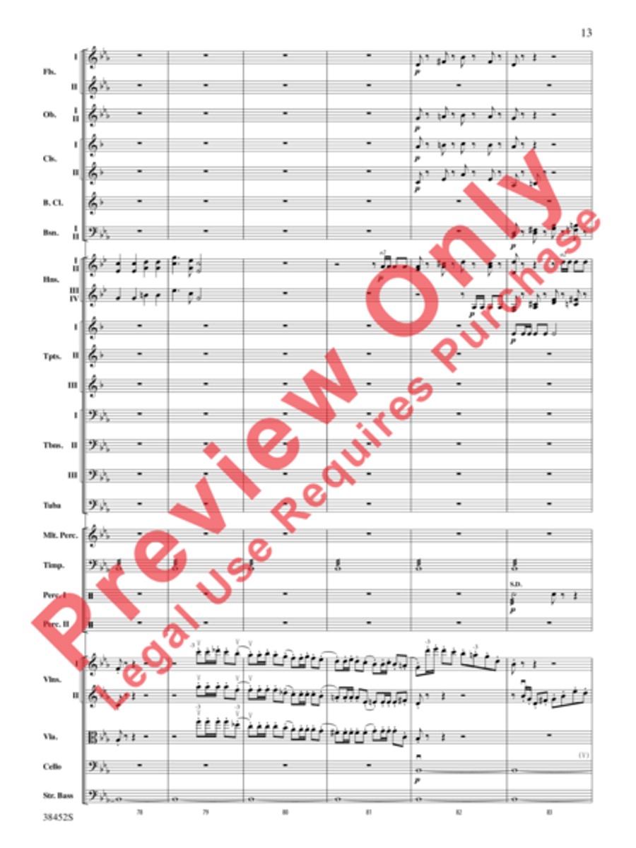 1812 Overture Full Orchestra scores gallery preview page 6