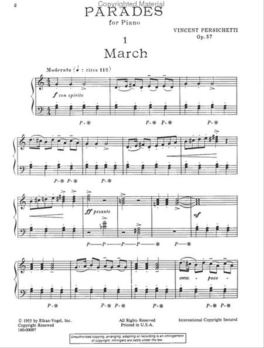 Parades Chamber Music scores gallery preview page 2
